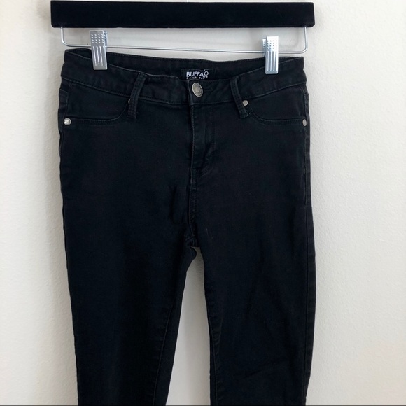 3/$23 Buffalo Black Skinny Jeans Size 2 (26) - Picture 5 of 5